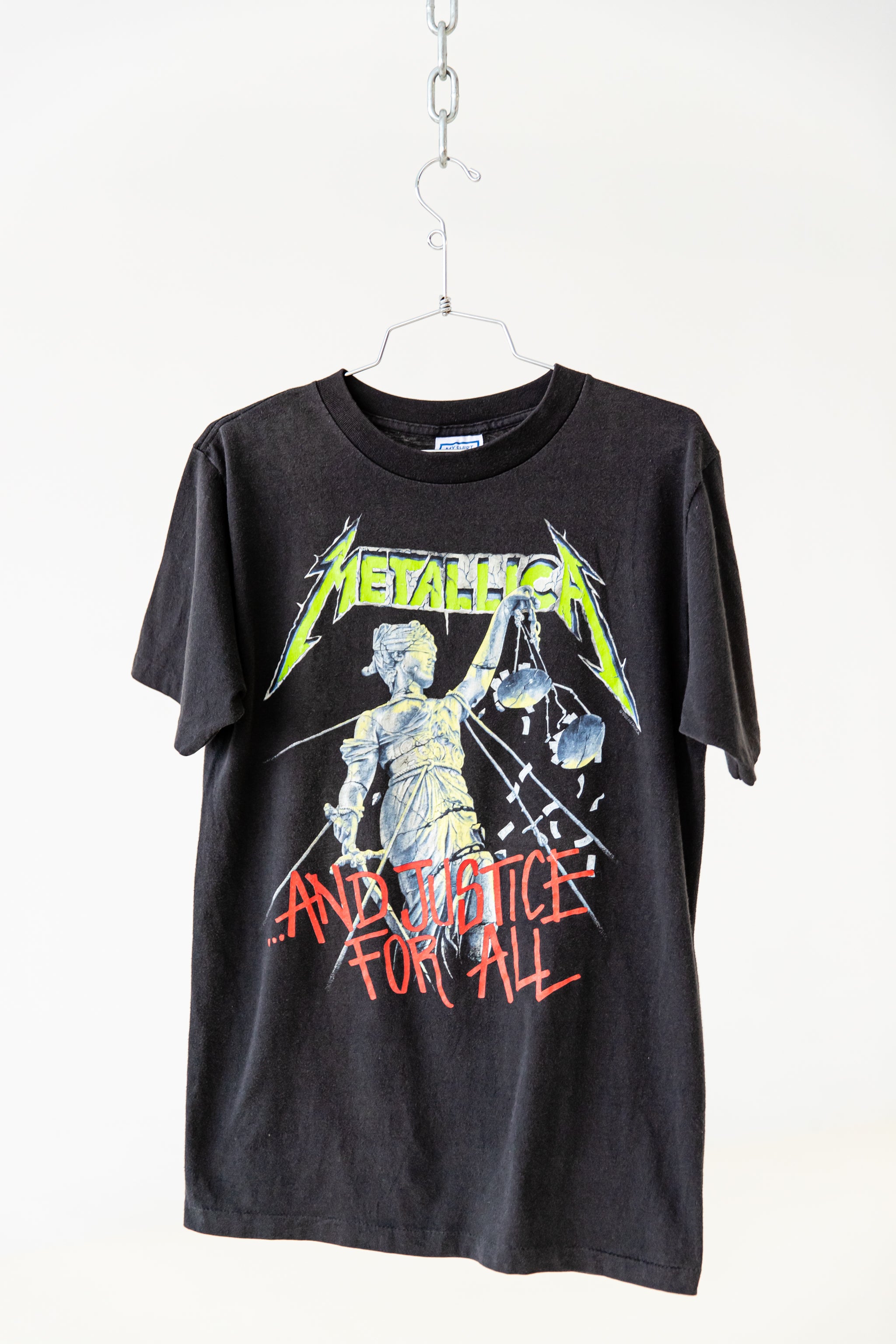 Vintage 1980's METALLICA Justice For All Hammer Of Justice Crushes