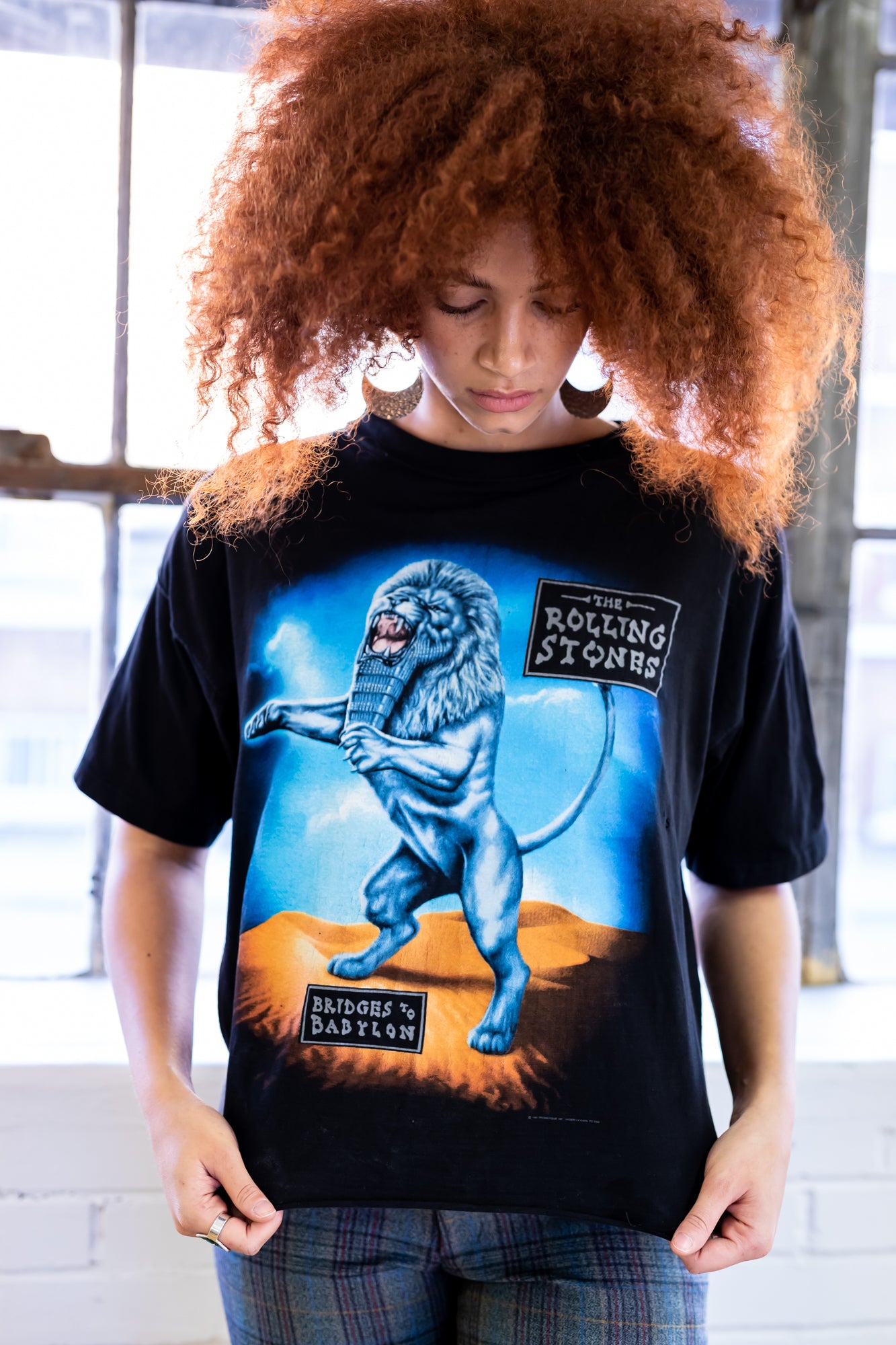 VINTAGE 1997 THE ROLLING STONES ''Bridges to Babylon Tour'' T