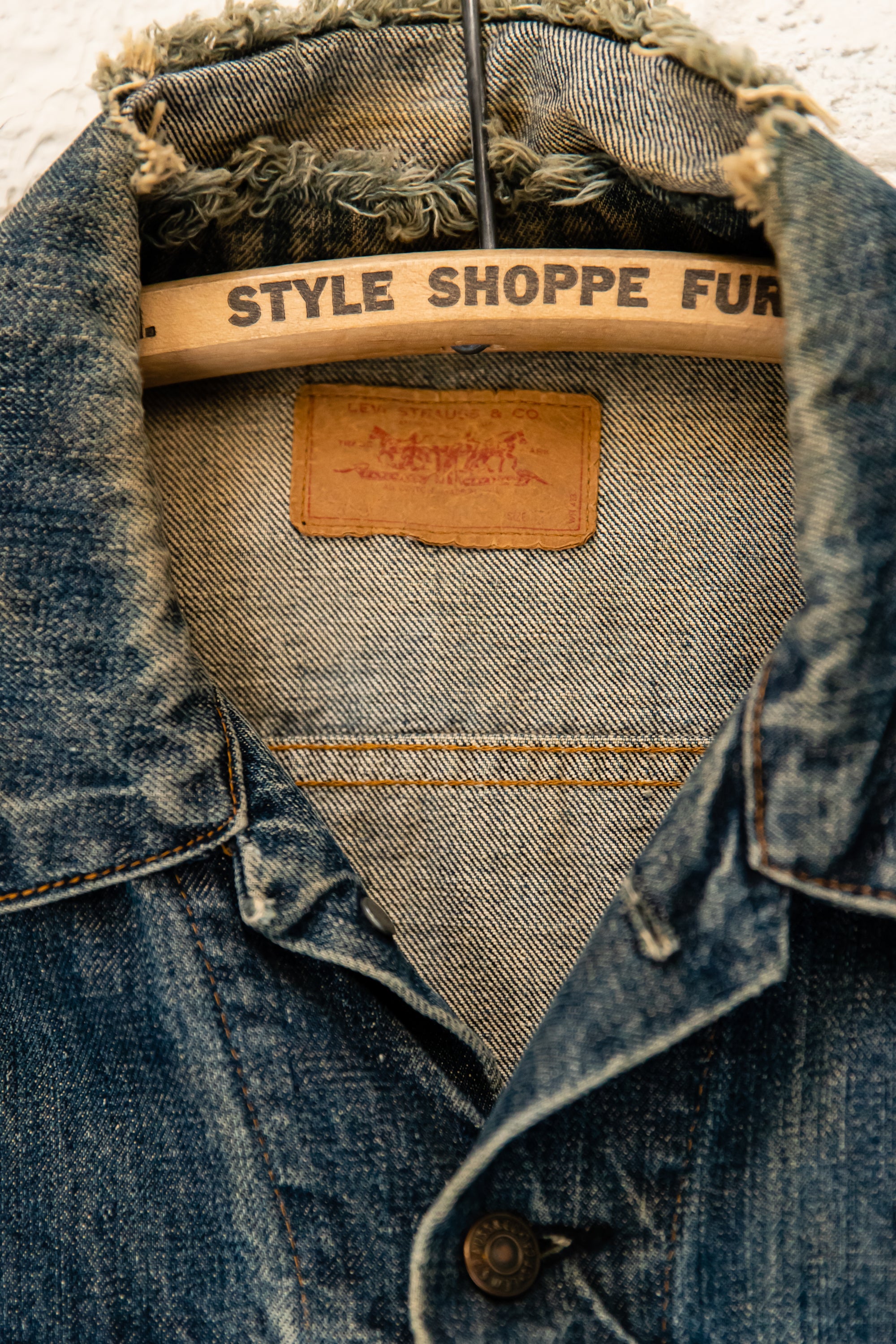 Vintage Levis Big E Type II Denim Levis Jeans Jacket Medium 