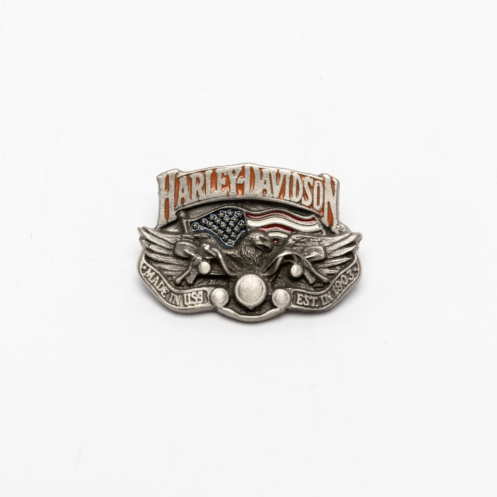90's ,Vintage, Harley-Davidson, Motorcycles, Eagle, official licensed product, Made in USA, PIN